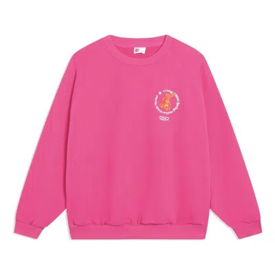 LI-NING Li-Ning Chinese Culture Graphic Sweatshirt 'Pink'