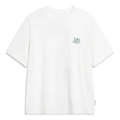 LI-NING Li-Ning Floral Graphic T-shirt 'White'