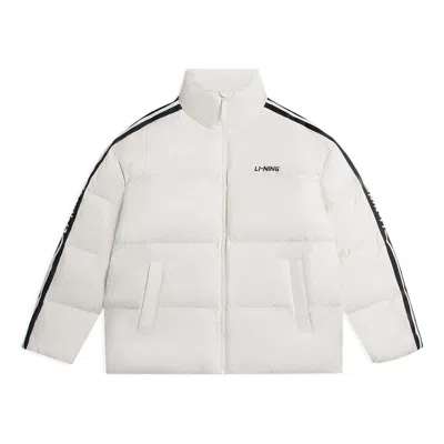LI-NING Li-Ning Graphic Short Down Jacket 'White'