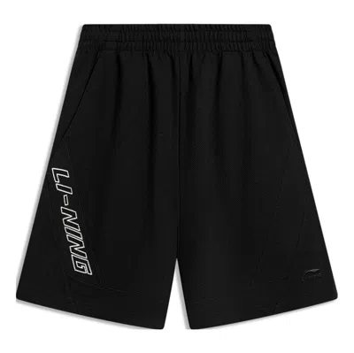 LI-NING Li-Ning Graphic Sport Shorts 'Black'