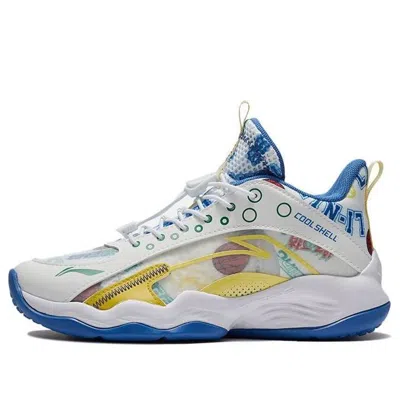LI-NING (GS) Li-Ning Primary 2.5 'White Blue Yellow'