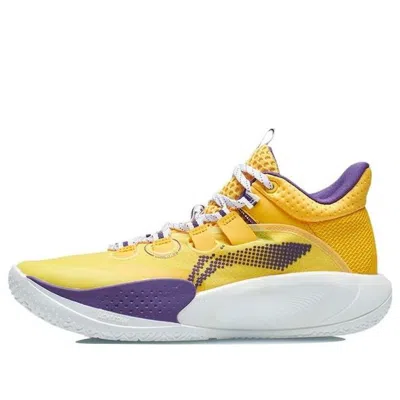 LI-NING (GS) Li-Ning Sonic 9 Low 'Yellow Purple'