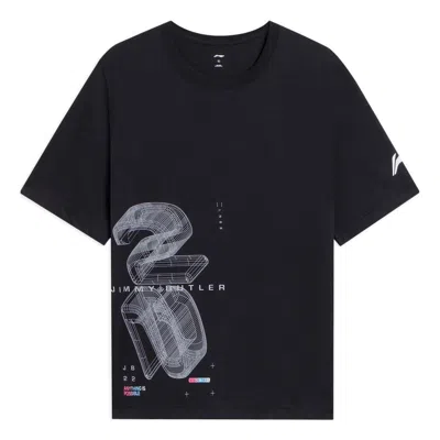 LI-NING Li-Ning Jimmy Butler Fast Dry Basketball T-shirt 'Black'