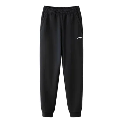 LI-NING Li-Ning Logo Joggers Sweatpants 'Black'
