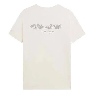 LI-NING Li-Ning Love Nature Logo T-shirt 'Beige'