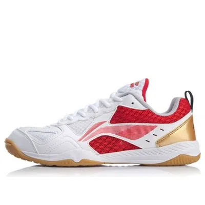 LI-NING Li-Ning Ma Long Signature Table Tennis Shoes 'Red White'