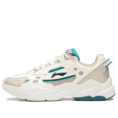 LI-NING Li-Ning Retro Reflective Sneakers 'Beige Green'