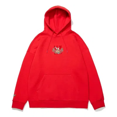 LI-NING Li-Ning Rijindoujin Knit Hoodie 'Red'