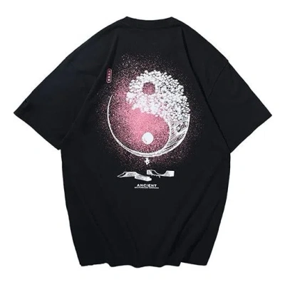 LI-NING Li-Ning Skateboarding Yin Yang Graphic Loose Fit T-shirt 'Black'