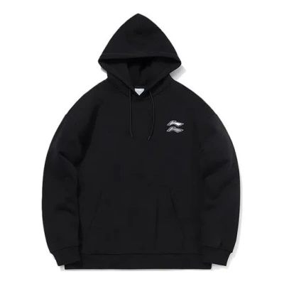 LI-NING Li-Ning Sports Fashion Series Loose Pullover Hoodie 'Black'