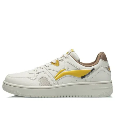 LI-NING Li-Ning Sports Fashion Skateboarding 'White Yellow'