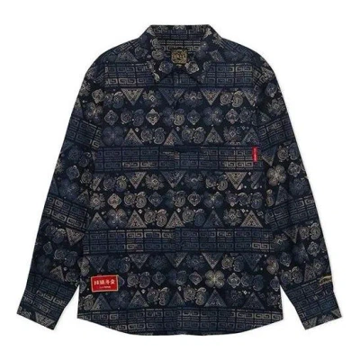 LI-NING Li-Ning SS22 Gold Series Cashew Totem Loose Jacket 'Autumn Blue'