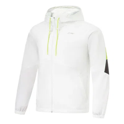LI-NING Li-Ning Training Series Hooded Jacket 'White Black'