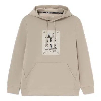 LI-NING Li-Ning Wade Series Printing Hooded Pullover 'Brown'
