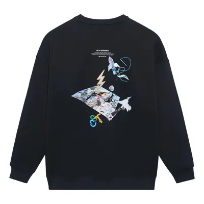 LI-NING Li-Ning Way Of Wade Be The Dreamer Graphic Sweatshirt 'Black'