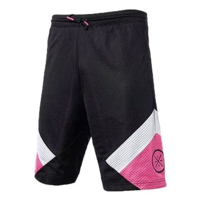 LI-NING Li-Ning Way Of Wade Logo Basketball Shorts 'Black White Pink'