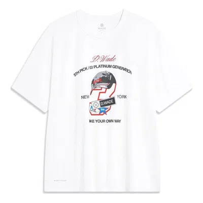 LI-NING Li-Ning Way of Wade T-shirt 'White'