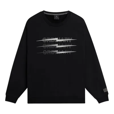 LI-NING Li-Ning Way Of Wade Thunder Graphic Sweatshirt 'Black'