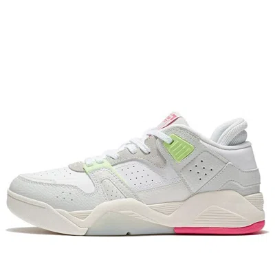 LI-NING (WMNS) Li-Ning Casual Basketball Shoes 'Grey Green Pink'