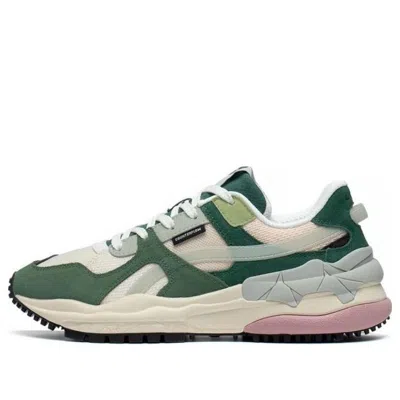 LI-NING (WMNS) Li-Ning ChengFeng Sport Sneakers 'Beige Green Pink'