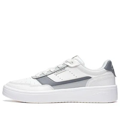 LI-NING (WMNS) Li-Ning Qingyi Skate Shoes 'White Grey'