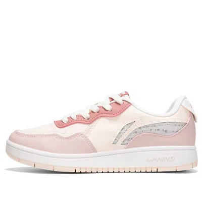 LI-NING (WMNS) Li-Ning Skate Shoes 'Pink White'