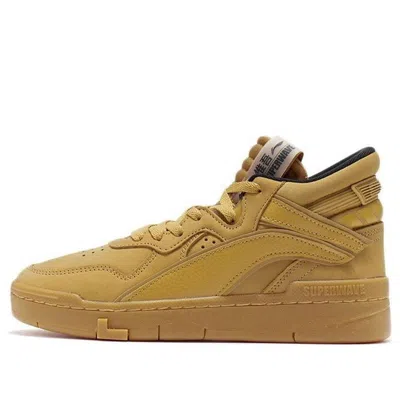 LI-NING (WMNS) Li-Ning Superwave Mid 'Yellow Tan'