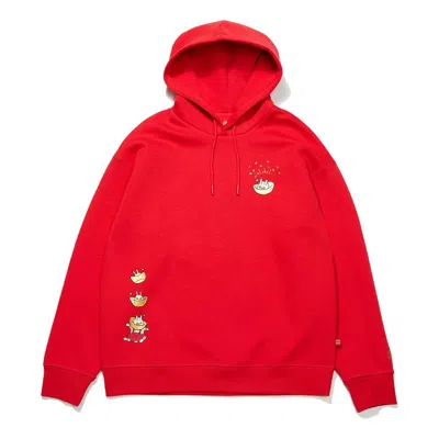 LI-NING (WMNS) Li-Ning Year of the Rabbit Loose Fit Hoodie 'Red'