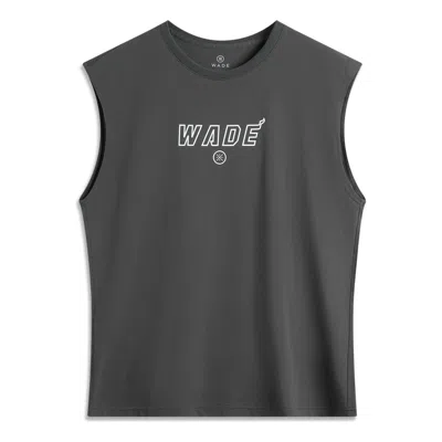 LI-NING Li-Ning x ADAM Way Of Wade Graphic Oversized Tank 'Dark Grey'