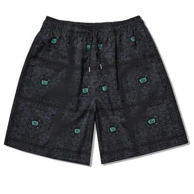 LI-NING Li-Ning x BBC ICECREAM All-Over Print Shorts 'Black'