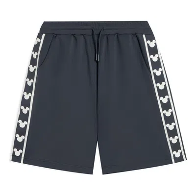 LI-NING Li-Ning x Disney Graphic Striped Shorts 'Dark Grey'