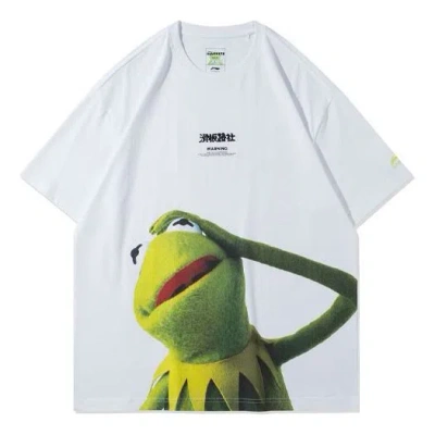 LI-NING Li-Ning x Disney Muppets Graphic T-shirt 'White'
