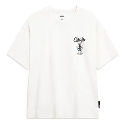 LI-NING Li-Ning x Disney Oswald Graphic T-shirt 'White'