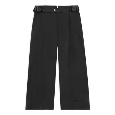 LI-NING Li-Ning x Jackie Chan Kung Fu Loose Fit Ankle Pants 'Black'