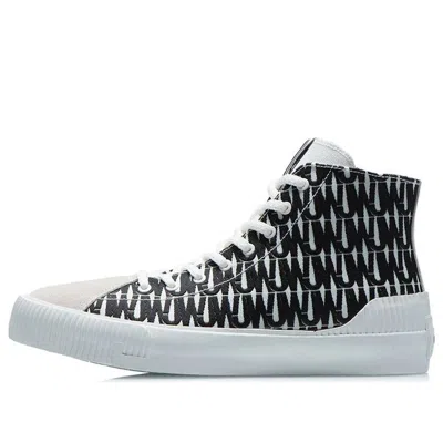 LI-NING Li-Ning x Jason Wu Canvas Hi Shoes 'Black White'