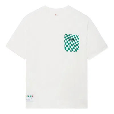 LI-NING Li-Ning x Rooovie Logo Pocket T-shirt 'White'