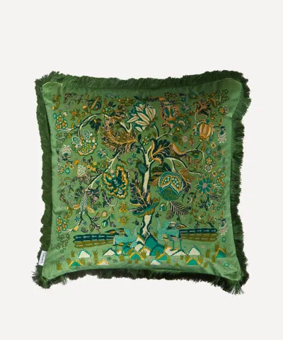 LIBERTY LIBERTY TREE OF LIFE VELVET CUSHION