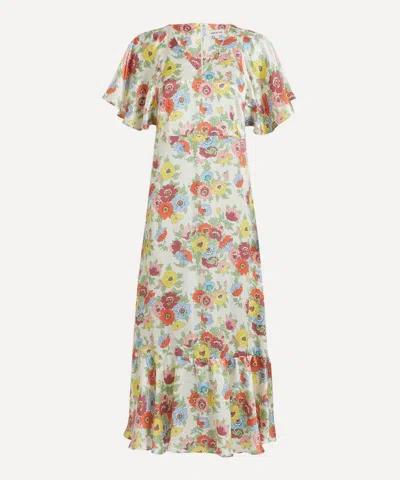 LIBERTY LIBERTY WOMEN'S MADELEINE SILK APERITIVO DRESS