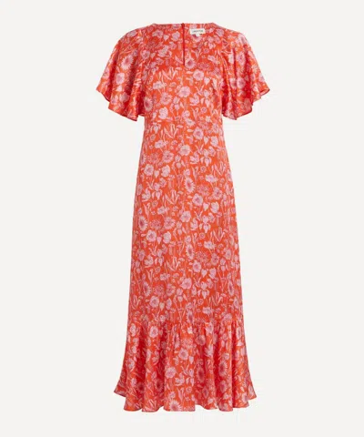 LIBERTY LIBERTY WOMEN'S MONO MUSE SILK APERITIVO DRESS