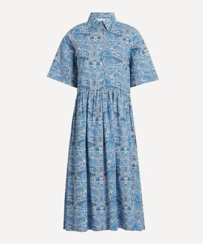 LIBERTY LIBERTY WOMEN'S OSCAR'S PALACE GALLERY SHIRT DRESS