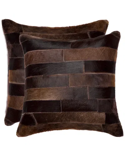 LIFESTYLE BRANDS LIFESTYLE BRANDS SET OF 2 TORINO MADRID PILLOWS