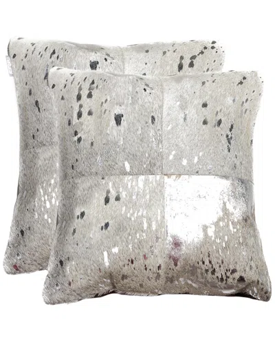 LIFESTYLE BRANDS LIFESTYLE BRANDS SET OF 2 TORINO QUATTRO PILLOWS