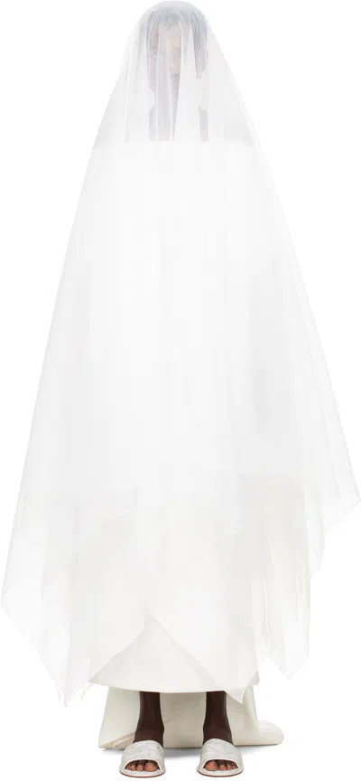 LII SSENSE EXCLUSIVE BRIDAL CAPSULE CAPE VEIL