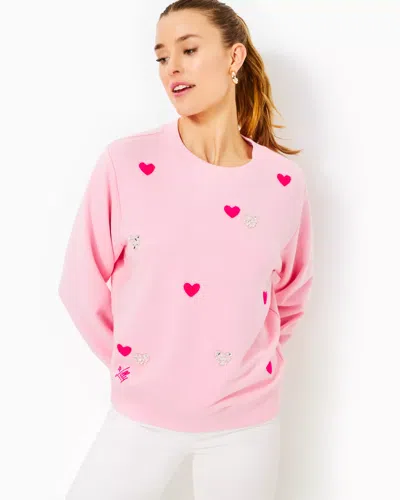 LILLY PULITZER BALLAD COTTON SWEATSHIRT