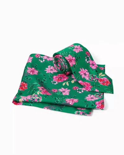 LILLY PULITZER MENS STUFF TIE AND POCKET SQUARE SET IN MULTI SAFARI SANCTUARY MENS