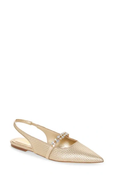 LILLY PULITZER LILLY PULITZER® TAMARA EMBELLISHED SLINGBACK POINTED TOE PUMP