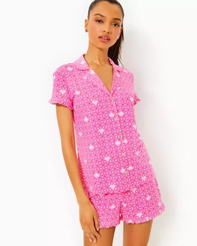 LILLY PULITZER VALAINE PAJAMA TOP