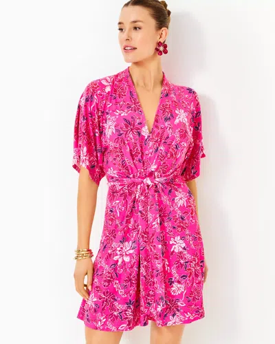 LILLY PULITZER WISTERIA V-NECK DRESS