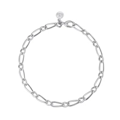 LILY CHARMED WOMEN'S STERLING SILVER MY STORY CHARM COLLECTOR BRACELET