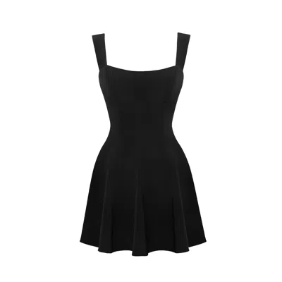 LILY PHELLERA WOMEN'S OMAHYRA SUMMER LITTLE BLACK MINI DRESS